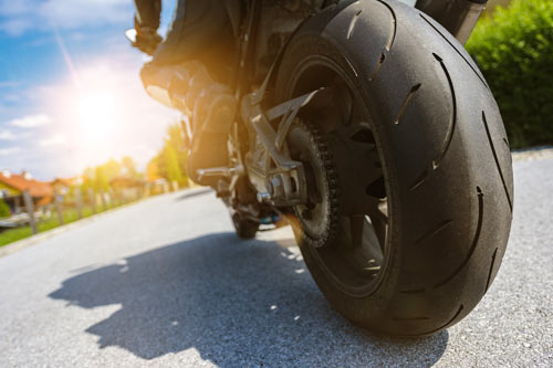 Motorrad Hinterreifen